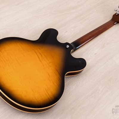 1996 Gibson ES-335 Dot Semi-Hollow Guitar Vintage Sunburst w/ 57 Classic PAFs, Fast Neck & Case image 14