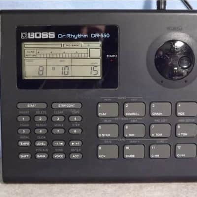 Boss DR-550 Dr. Rhythm 1989-1991 Black