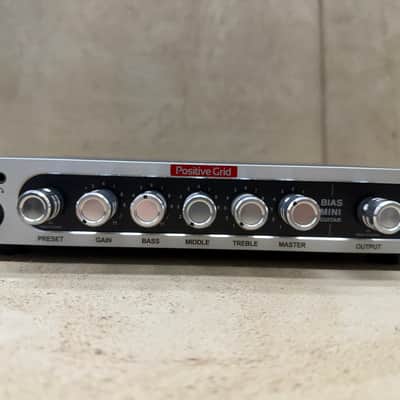 Positive Grid BIAS Mini 300-Watt Guitar Amp Head 2010s - Silver image 3