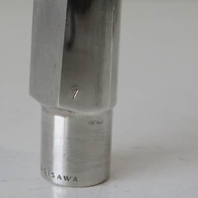 Yanagisawa Metal Alto Sax 7 Mouthpiece with Lig, Cap and Pouch image 8