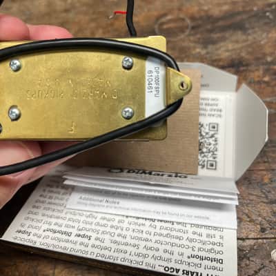 Dimarzio DP 100 Super Distortion 50th Anniversary Humbucker Electric Guitar Pickup Dimarzio image 3
