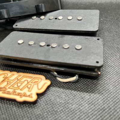 Fletcher Pickups Handwound Vintage Jazzmaster Set in Black image 8