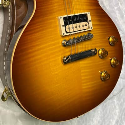 MINT! 2020 Gibson Custom Shop 1958 Les Paul Standard - Iced Tea Burst - Zebra Pick-Ups - Killer Flame Top! - Authorized Dealer - Only 8.1lbs!!! image 9