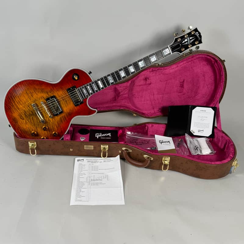 2021 Gibson Les Paul Axcess Custom Demo Bengal Burst image 1