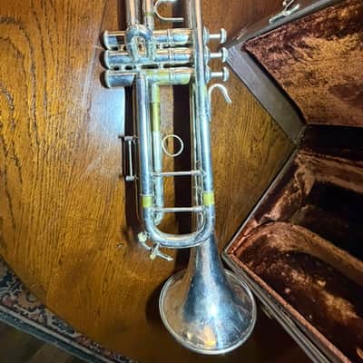 Vincent Bach Stradivarius Model 37 Professional Trumpet – Silver-Plated – Elkhart, Indiana image 7