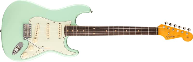 FENDER - American Vintage II 1961 Stratocaster  Rosewood Fingerboard  Surf Green - 0110250857 image 1
