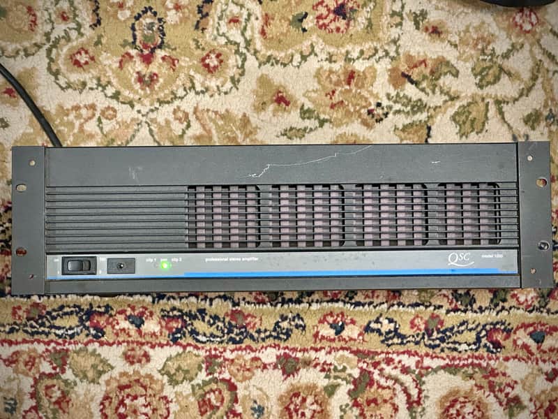 QSC Model 1200 Power Amp image 1