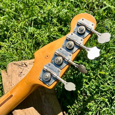 Vintage Fender Fullerton 57 Reissue Precision Bass Guitar 1982 image 14