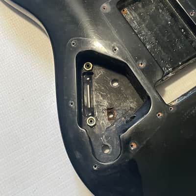 1990's Korean Ibanez S470 S Series Black Guitar Body LO-TRS Tremolo Ready image 16