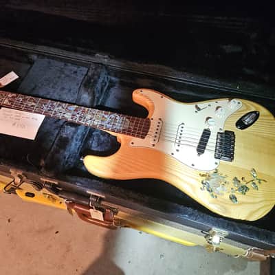 Ornate inlays  guitar, ash body Import image 3