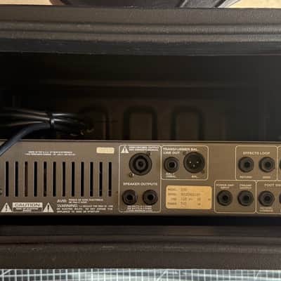 Ampeg B5R Bass Dual-Channel Amp Head +OCTAVE/DIST w Flight Case 1 OWNER USA Made image 2