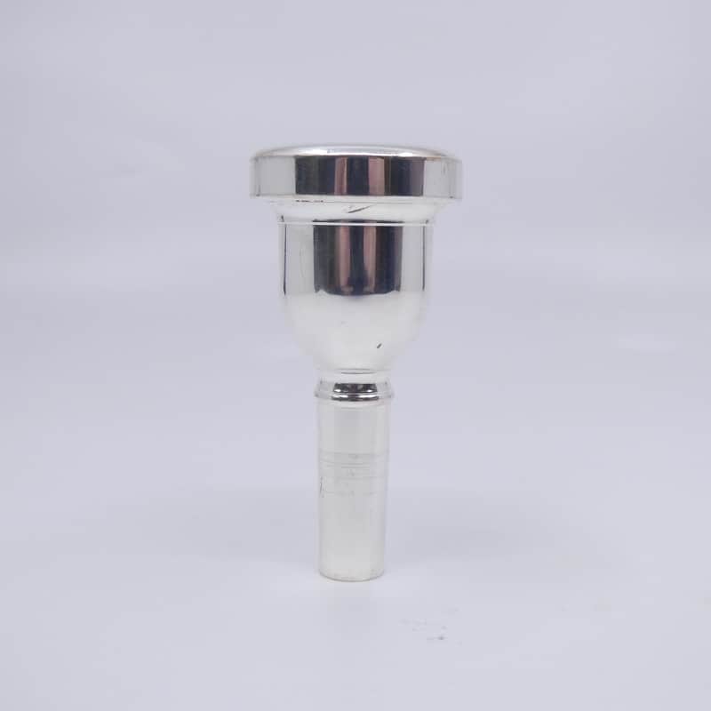 Unbranded Large Shank Trombone Mouthpiece - Silver image 1