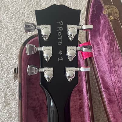 Gibson Les Paul Custom Shop Element AL13 2016 (1958) - VOS Ebony/Black "Proto #1" image 5