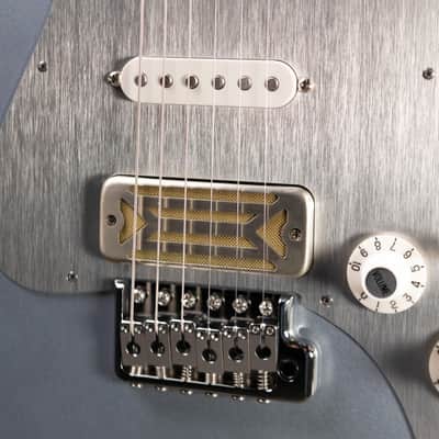 Eastman FullerTone DC'62 Electric Guitar - Ice Blue Metallic with Padded Gig Bag image 10