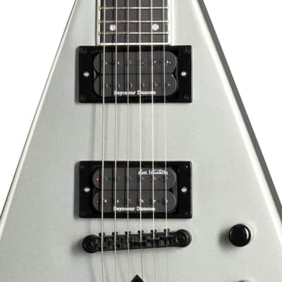Kramer Dave Mustaine Vanguard Signature Electric Guitar, Silver Metallic - Open Box Demo image 5