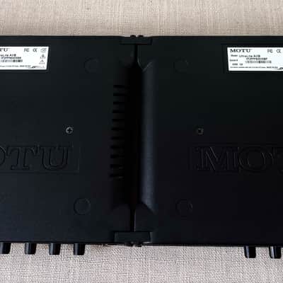 2 x MOTU UltraLite AVB: 18 x 18 USB / AVB audio interface, w/coupler & rack ears image 7
