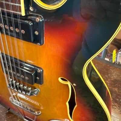Mosrite Celebrity ii 12 String Sunburst #25 image 6