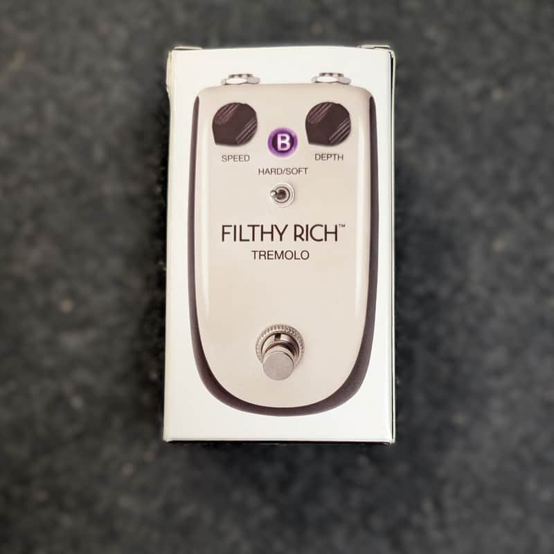 Danelectro Billionaire Filthy Rich Tremolo 2010s - Cream/Black image 1