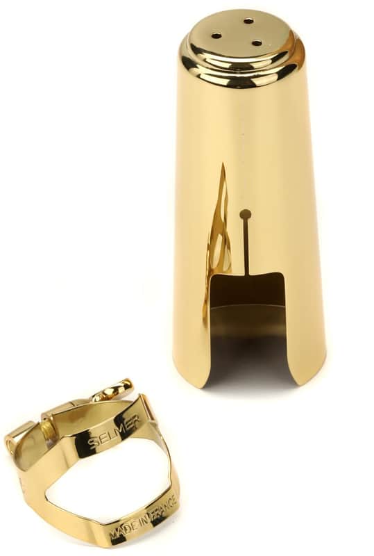 Selmer Paris 440A Alto Saxophone Inverted Ligature and Cap image 1