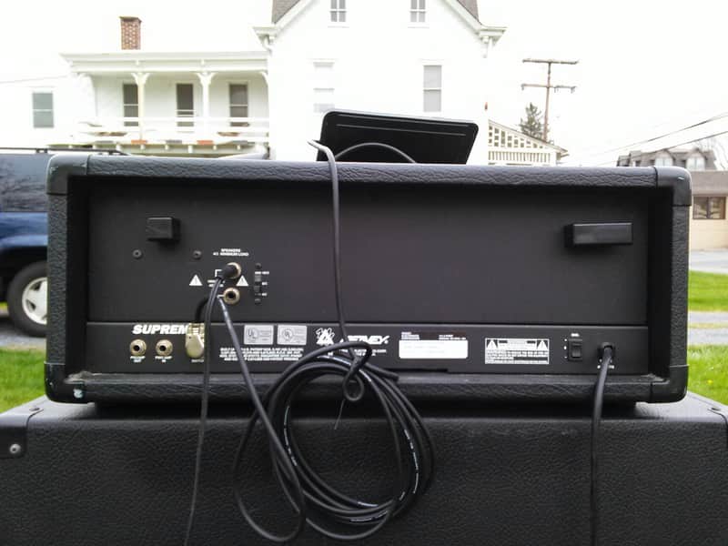 Peavey Supreme Transtube 100 Watt 3 Ch Head s/ 412MS 4x12