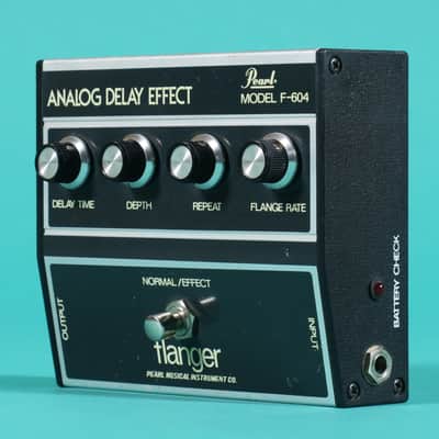Pearl Model F-604 Flanger (Analog Delay Effect) pedal image 5