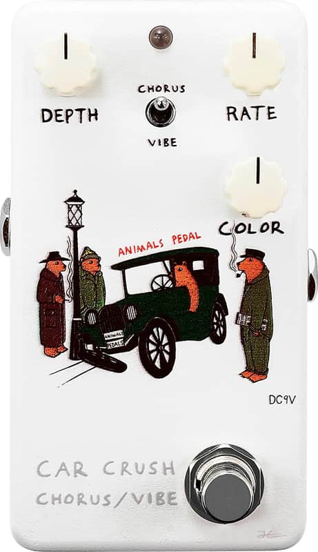 Animals Pedal Car Crush V2 Chorus/Vibe Effects Pedal image 1