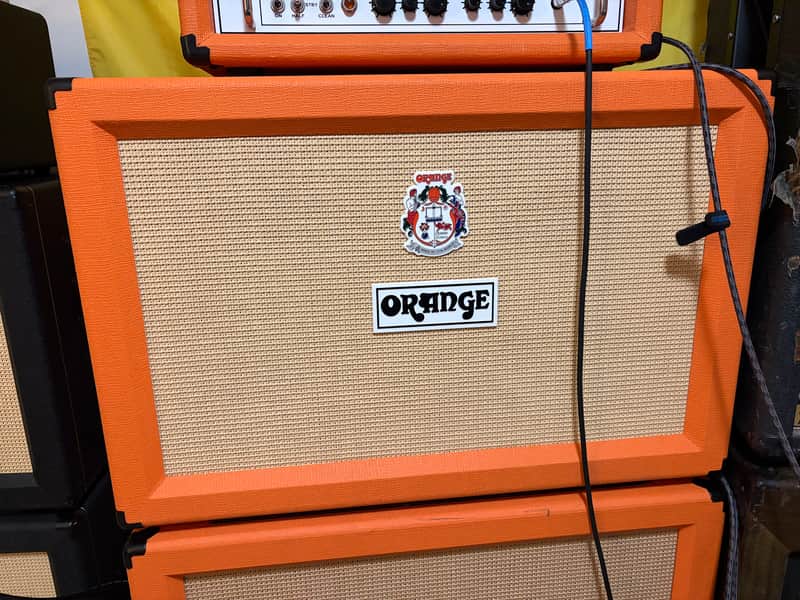 Orange PPC212 120-Watt 2x12" Guitar Cabinet 2002 - Present - Orange image 1