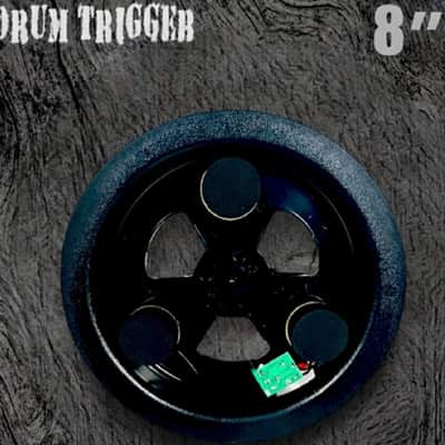 8” 3-Trigger plate Tray w Rim Zone for Roland Alesis Acoustic Drum image 1