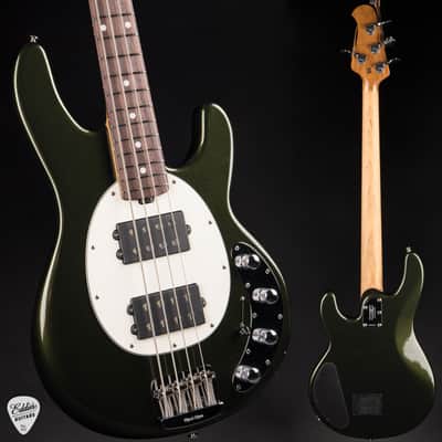 Ernie Ball Music Man StingRay Special HH - Fallout Green image 1
