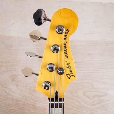 Fender JAB-97EQ Jaguar Bass CIJ 2006 Black Crafted in Japan w/ Bag image 14