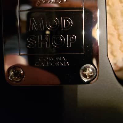 Fender Mod Shop Precision Bass Left-Handed 2017 Satin Black image 11