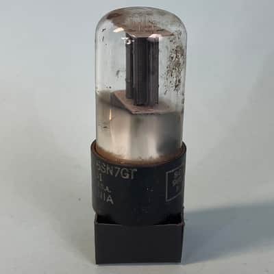 1950s Sylvania 6SN7GT VT231 Vintage JAN CHS  Chrome Top Preamp Tube! T267 image 2