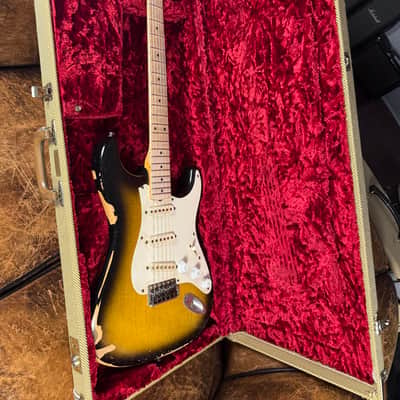 Fender American Vintage ‘57 Reissue Stratocaster 2005 - Sunburst image 14