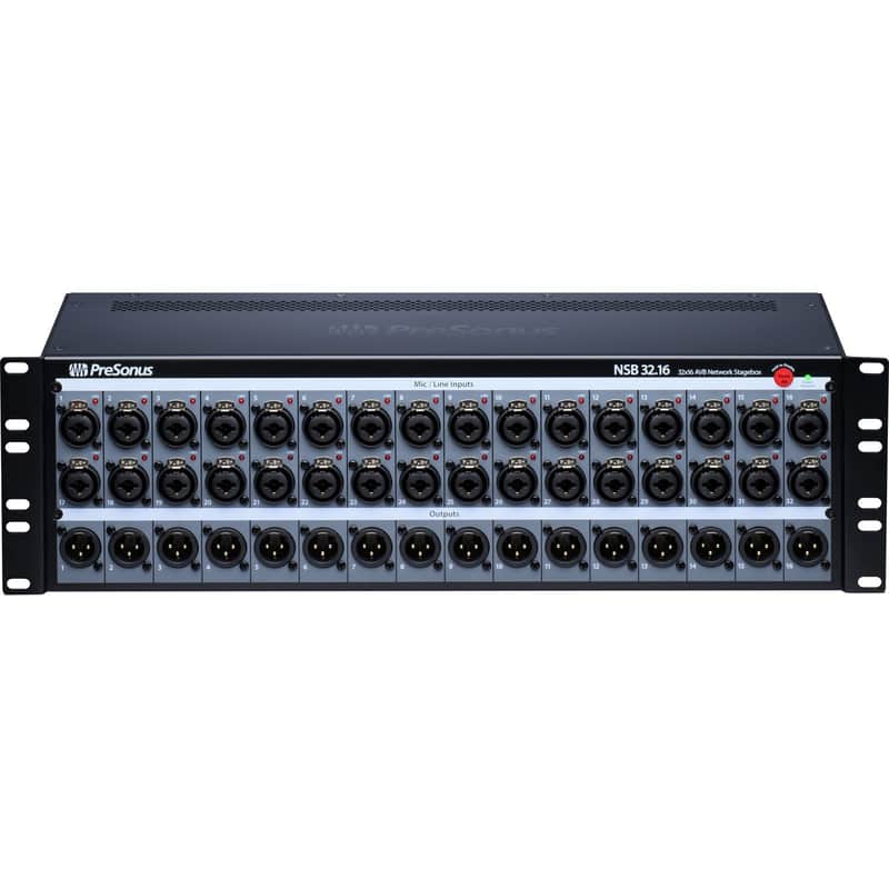 PreSonus NSB 32.16 AVB-Networked 32x16 Stage Box (Return Unit) image 1