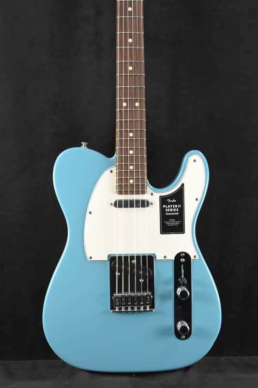 Fender Player II Telecaster Aquatone Blue Rosewood Fingerboard image 1