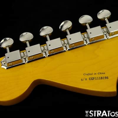 * Fender Modern Player Marauder NECK + TUNERS Rosewood 9.5" Med Jumbos #205 image 12