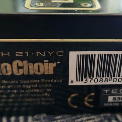 Tech 21 NYC Roto-Choir Leslie Simulator Pedal 2010s USA image 12