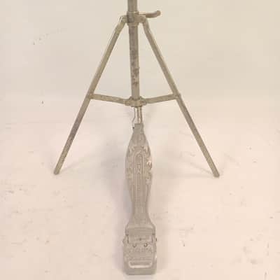 Slingerland "Krupa" Sock/Hi-Hat Cymbal Stand Pedal Vintage 50s Epic #836 Nickel image 2