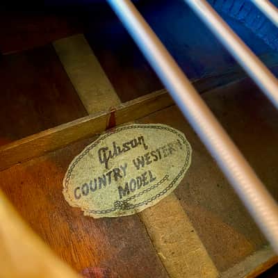 1957 Gibson Country and Western SJ Southern Jumbo "Phoenix" image 21