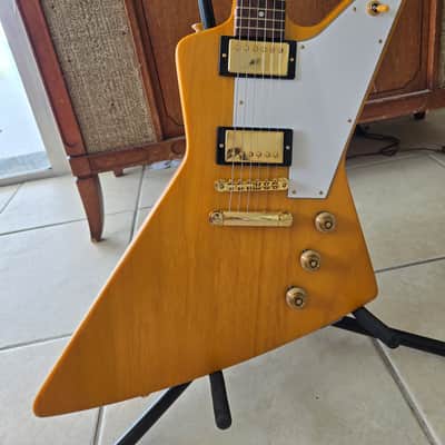 Epiphone 58 Korina Explorer Gibson Custom Shop 2023 - Natural image 2