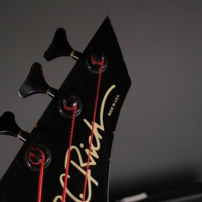 1980's B.C. Rich Ironbird Bass USA American + Hardshell Case image 5