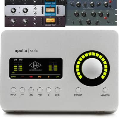 Universal Audio Apollo Solo Heritage Edition USB-C Audio Interface with UAD DSP image 1