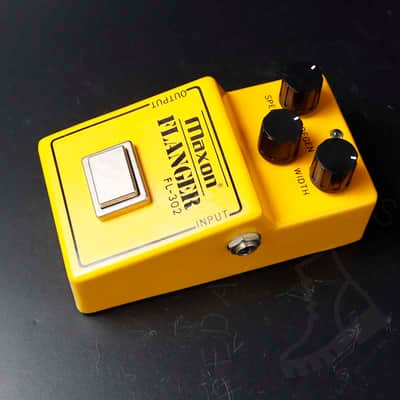 Maxon FL-302 Flanger 1980s - Yellow image 4