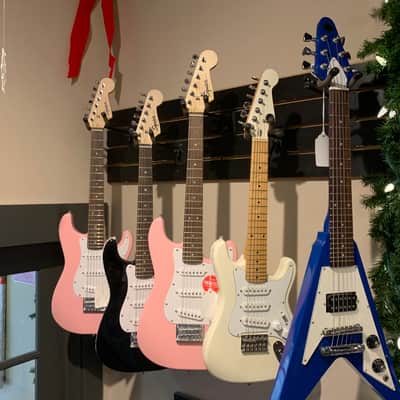(USED) Miniture Electric S-Style Guitar 1/2 Size image 8