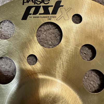 Paiste 14" PST X Swiss Flanger Stack Cymbals 2015 - Present - Traditional image 3