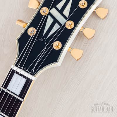 1990 Orville Les Paul Custom LPC-75 Alpine White Gibson-Licensed, Japan Terada image 4