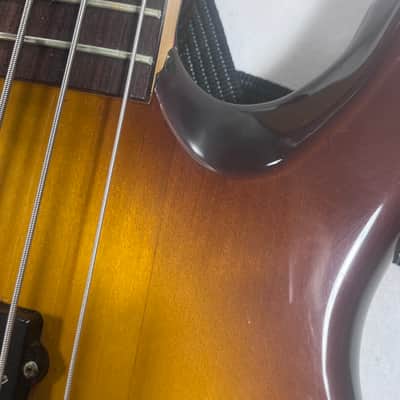 Fender Lyte precision bass 1989-1990 - Honey burst image 7