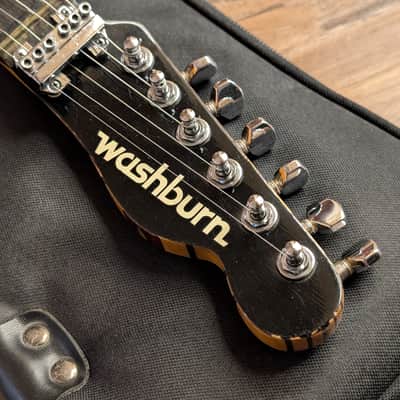 Washburn WT-10V Contemporary T Style Electric Guitar Mid 1980s Japan RARE Model image 8