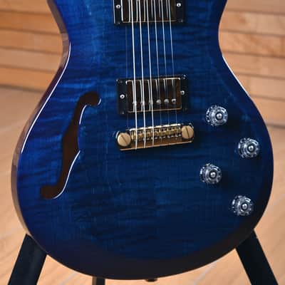 PRS Paul Reed Smith S2 Singlecut Semi-Hollow Whale Blue image 9