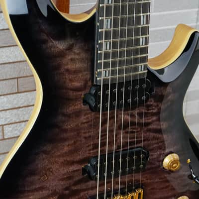 ESP LTD JR-7 Javier Reyes Signature Series - Faded Blue Sunburst image 4